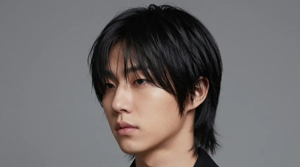 Wolf Cut for Asian Men