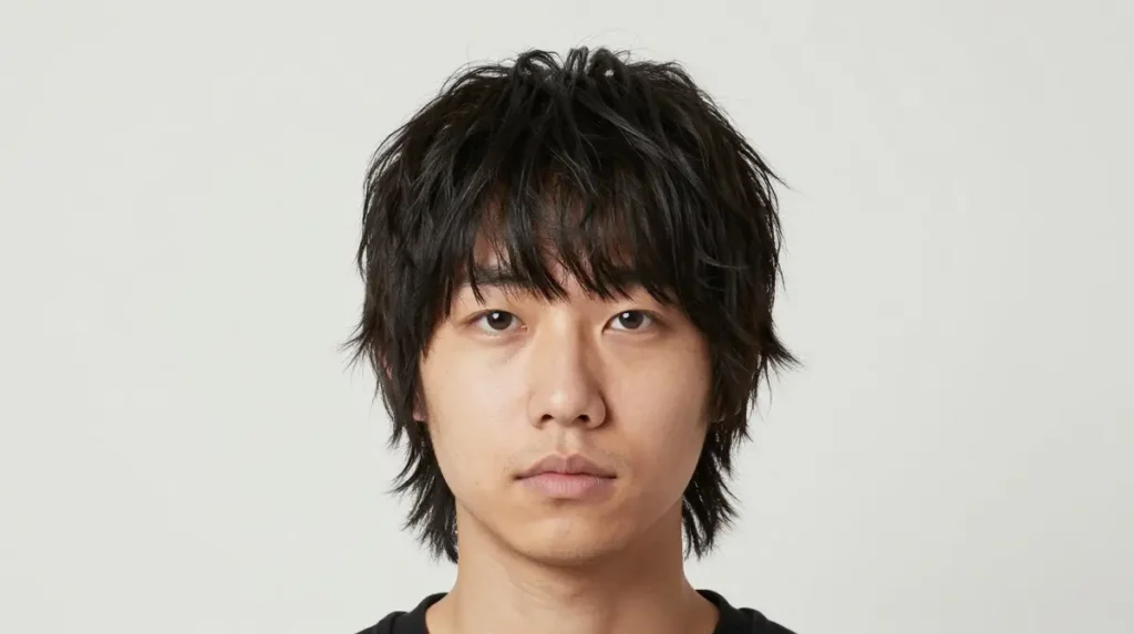 Wolf Cut for Round Face