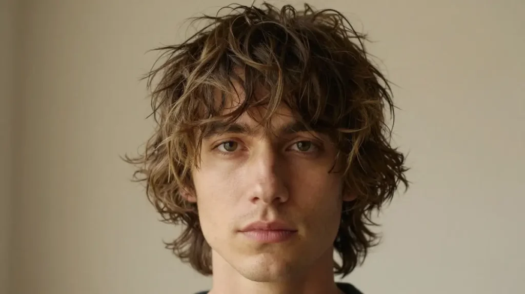 Wolf Cut with Messy Tousled Look