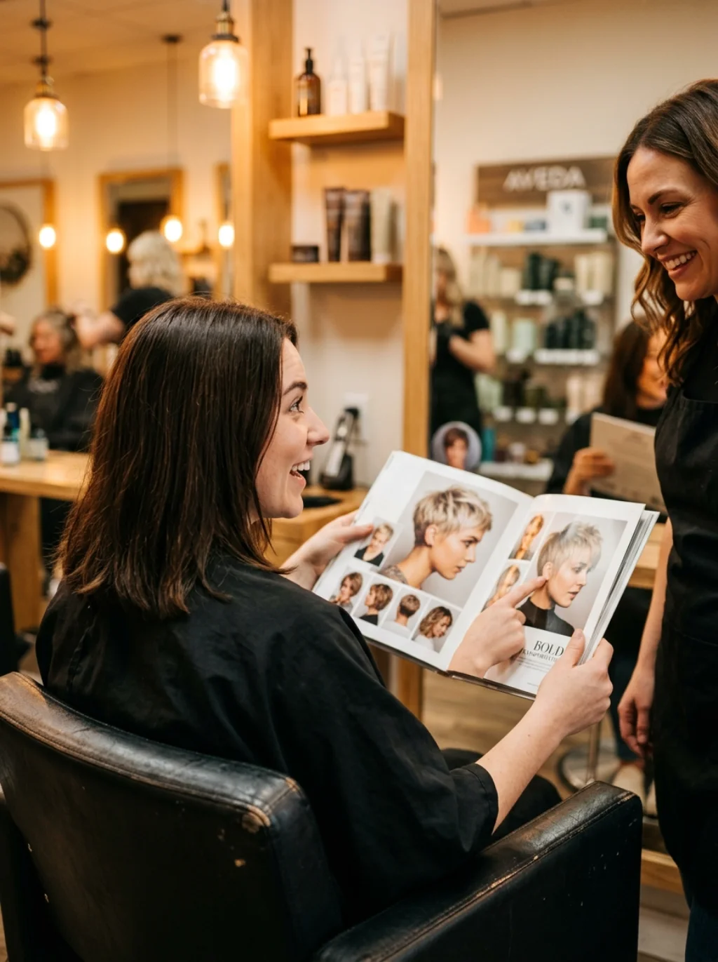 The Salon Chair Moment That Turns Cautious Clients Bold
