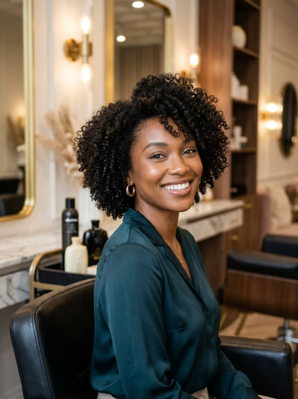 Curly Hair Adaptations That Celebrate This Shape's Natural Symmetry