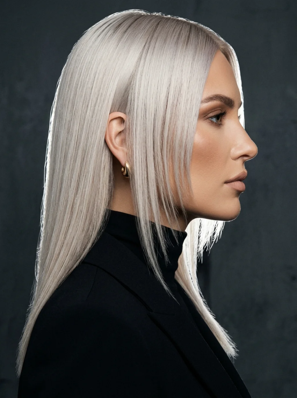 Straight Hair Styling Tricks That Instantly Create Facial Definition