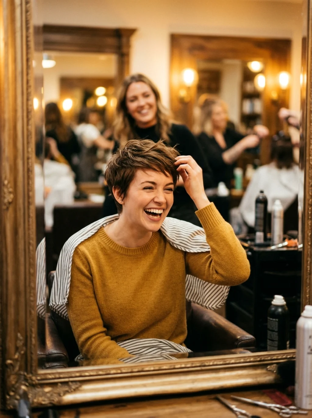 The Confidence Shift That Happens the Moment Hair Hits the Floor