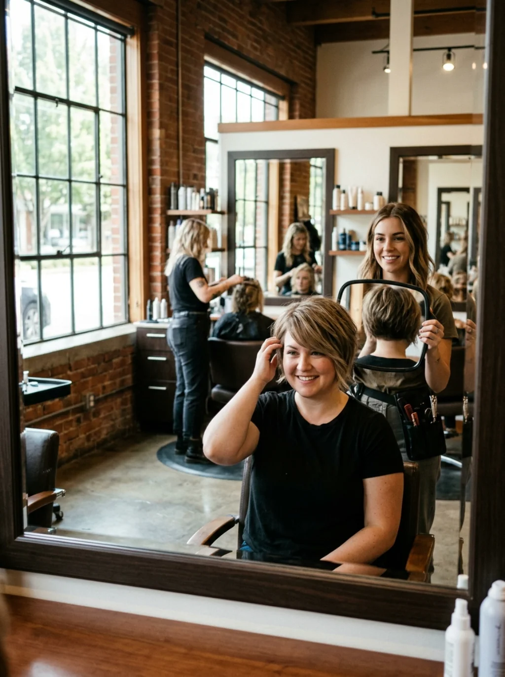 Short Haircuts for Round Faces Inspired by Real Salon Transformations