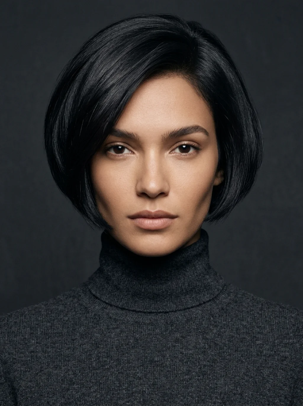 Thick Short Hair Finding Its Match in Sculpted Simplicity