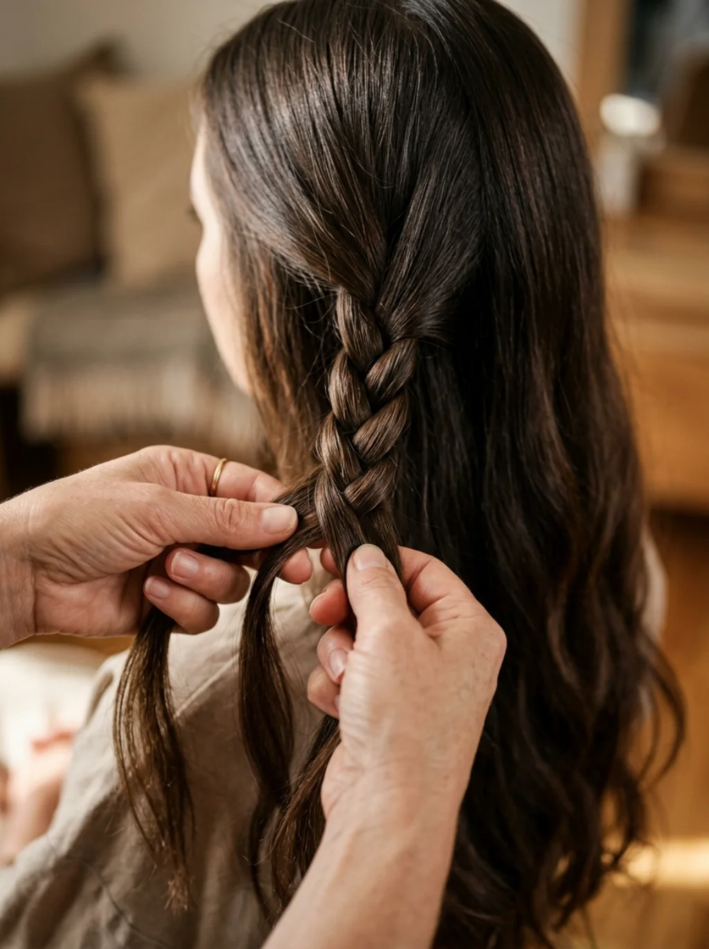 A Braid Technique That Instantly Elevates Basic Long Hair