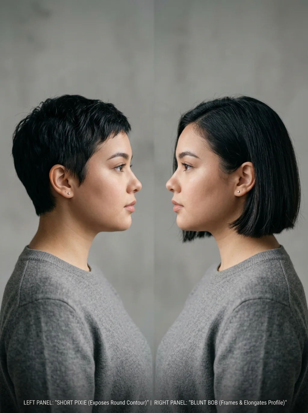 A Length Decision That Quietly Reshapes Round Face Perception