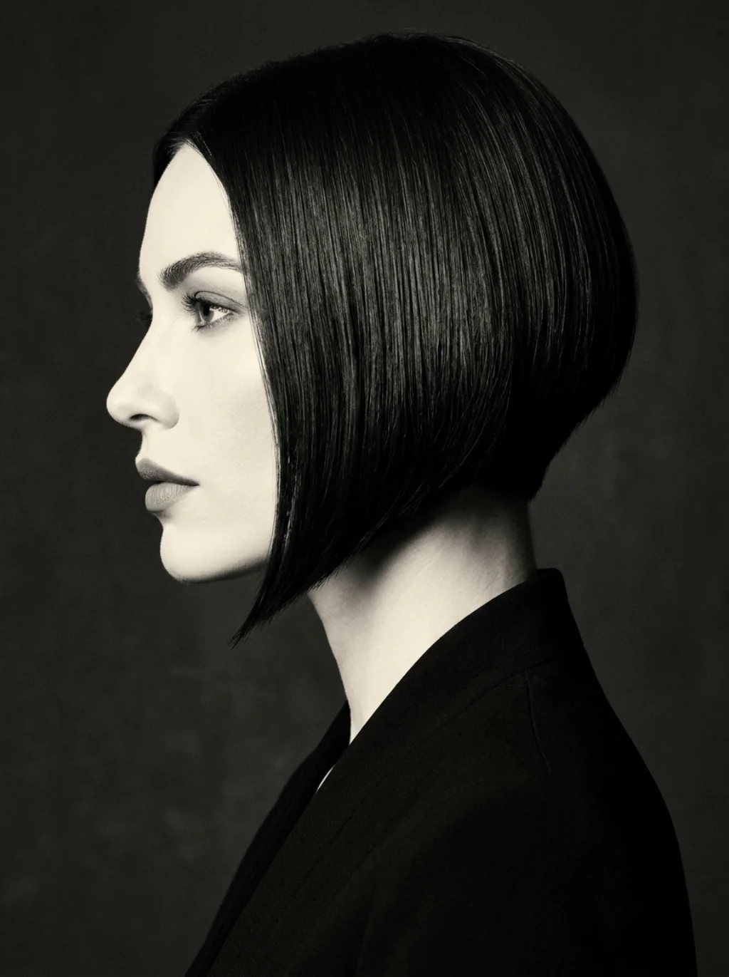 The Angled Bob That Carves Definition Where Softness Once Ruled