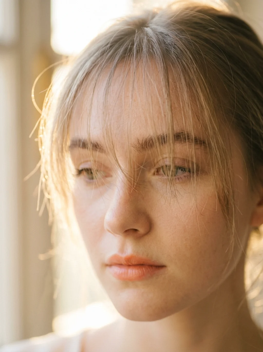 Wispy Fringe Falls Like Feathers Across a Face That Deserves the Spotlight