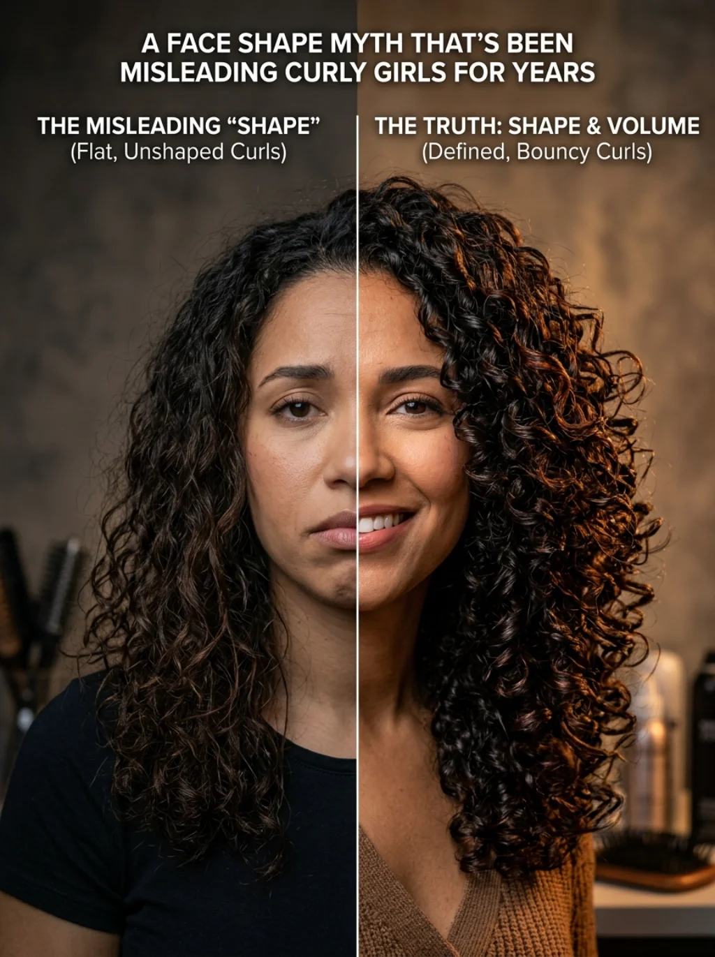 A Face Shape Myth That's Been Misleading Curly Girls for Years