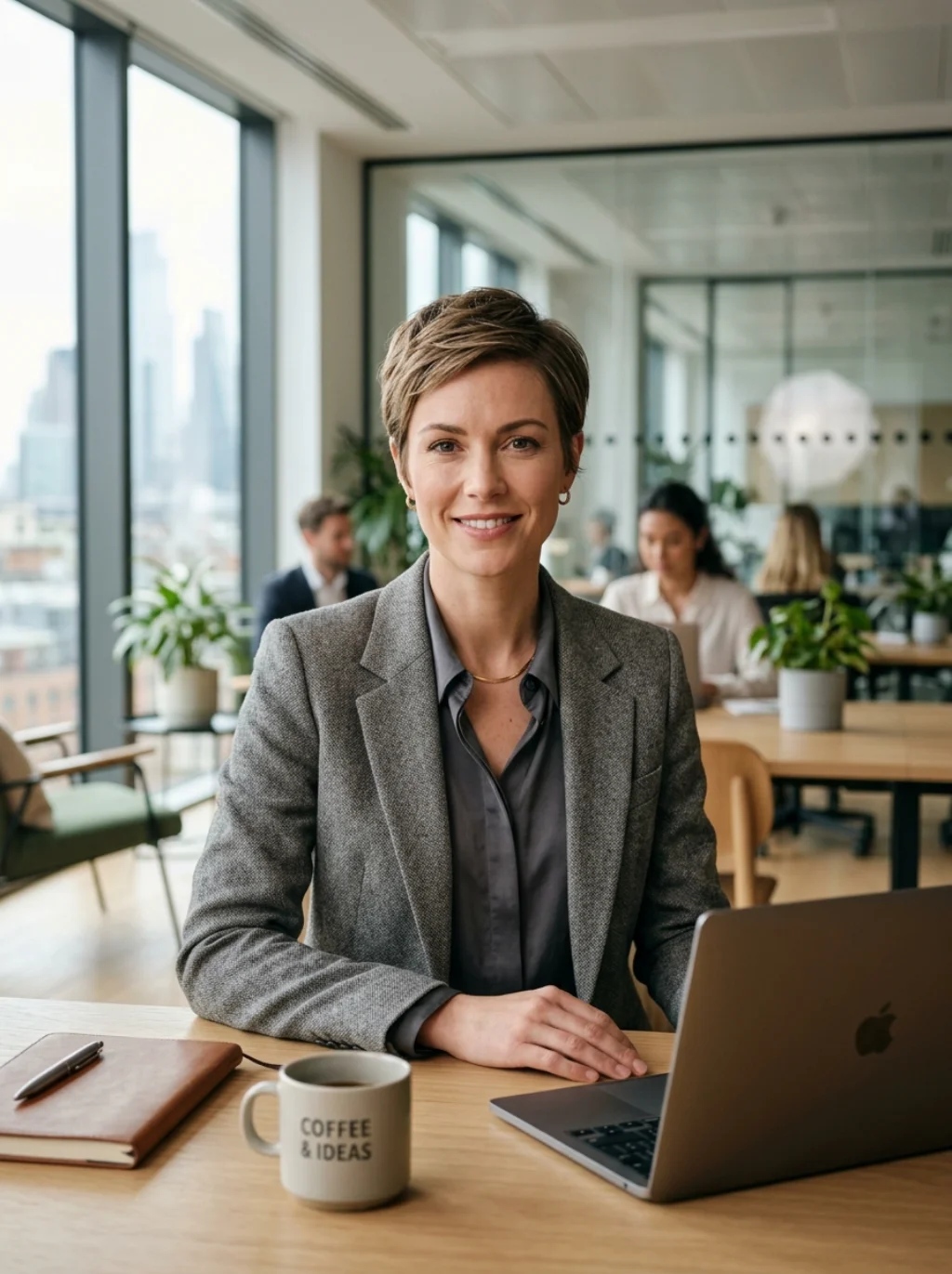 Professional Polish Short Hair Brings to Every Workplace