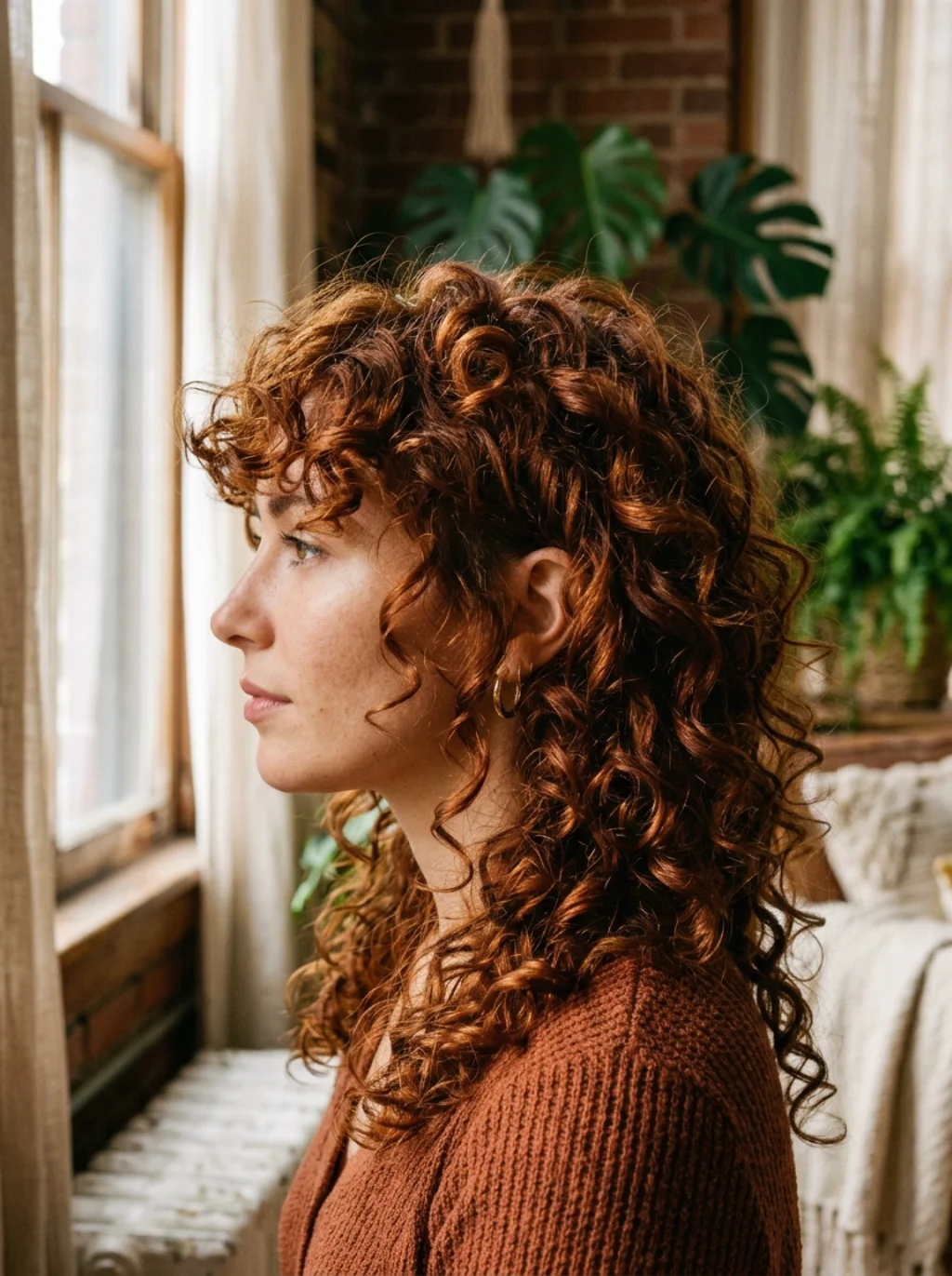 Curly Texture Finding Its Wildest Match in Choppy Layers