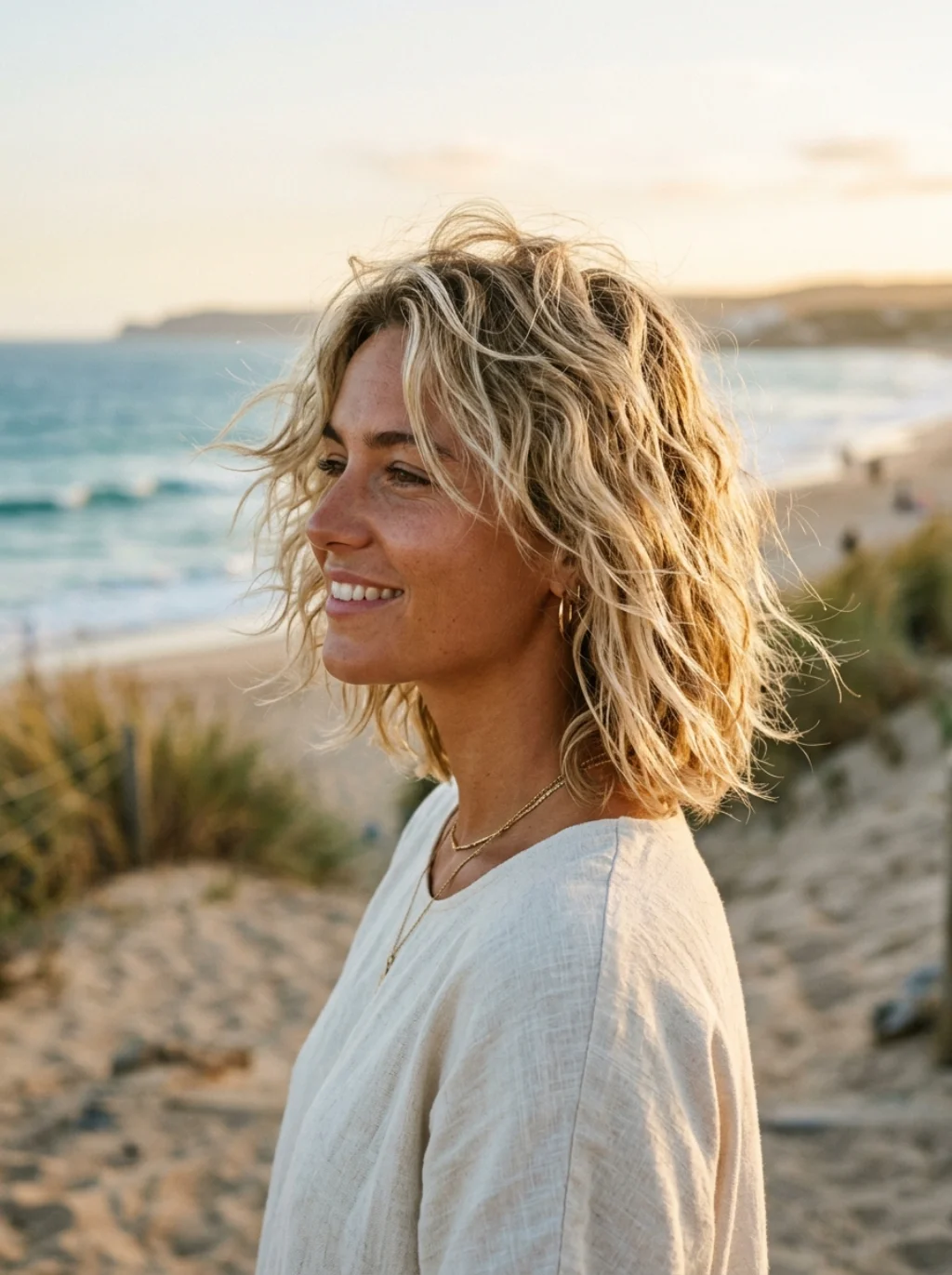 Wavy Strands That Fake a Beach Day Every Single Morning