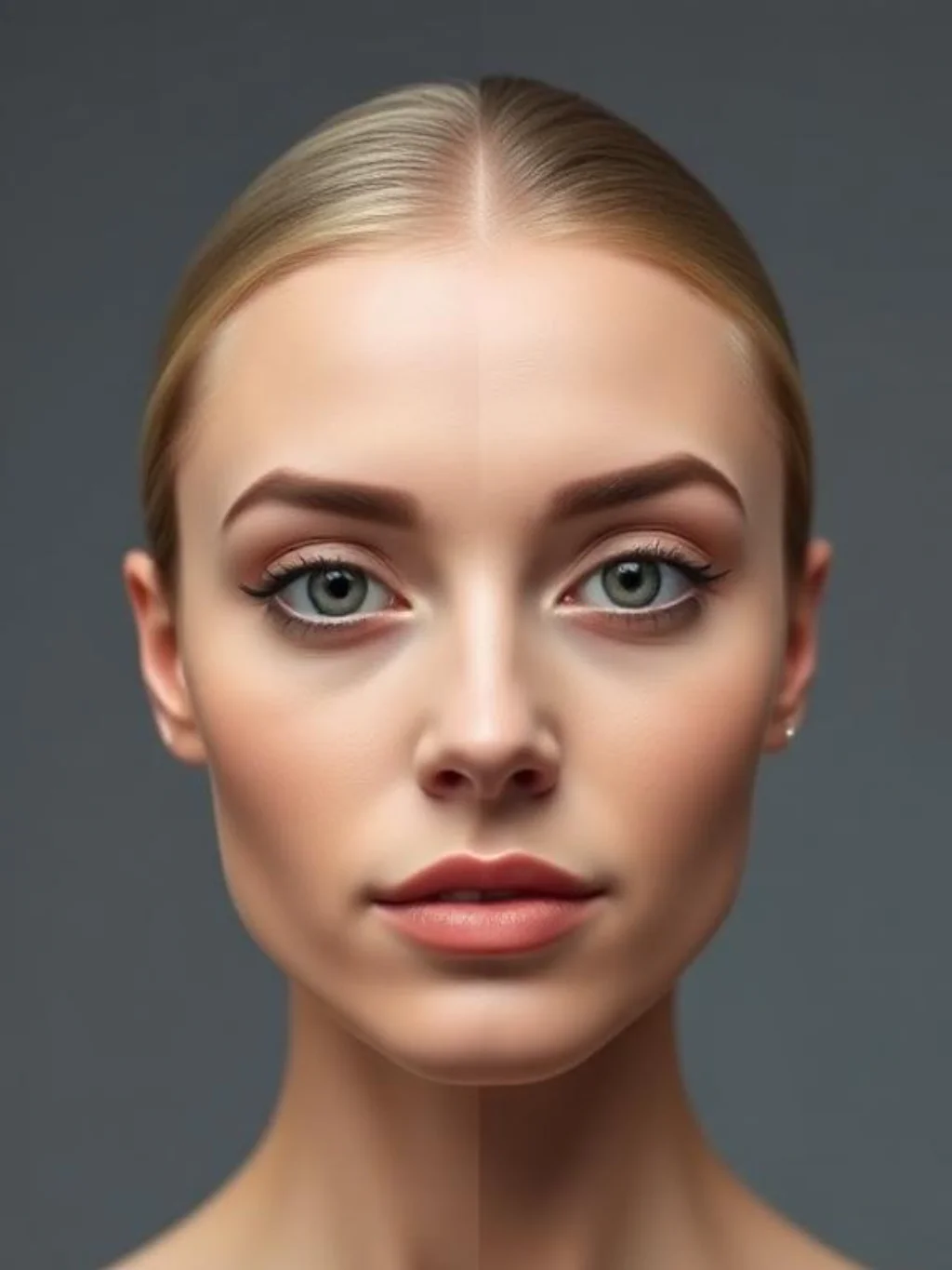 Why Straight Center Parts Rarely Do This Face Shape Any Favors