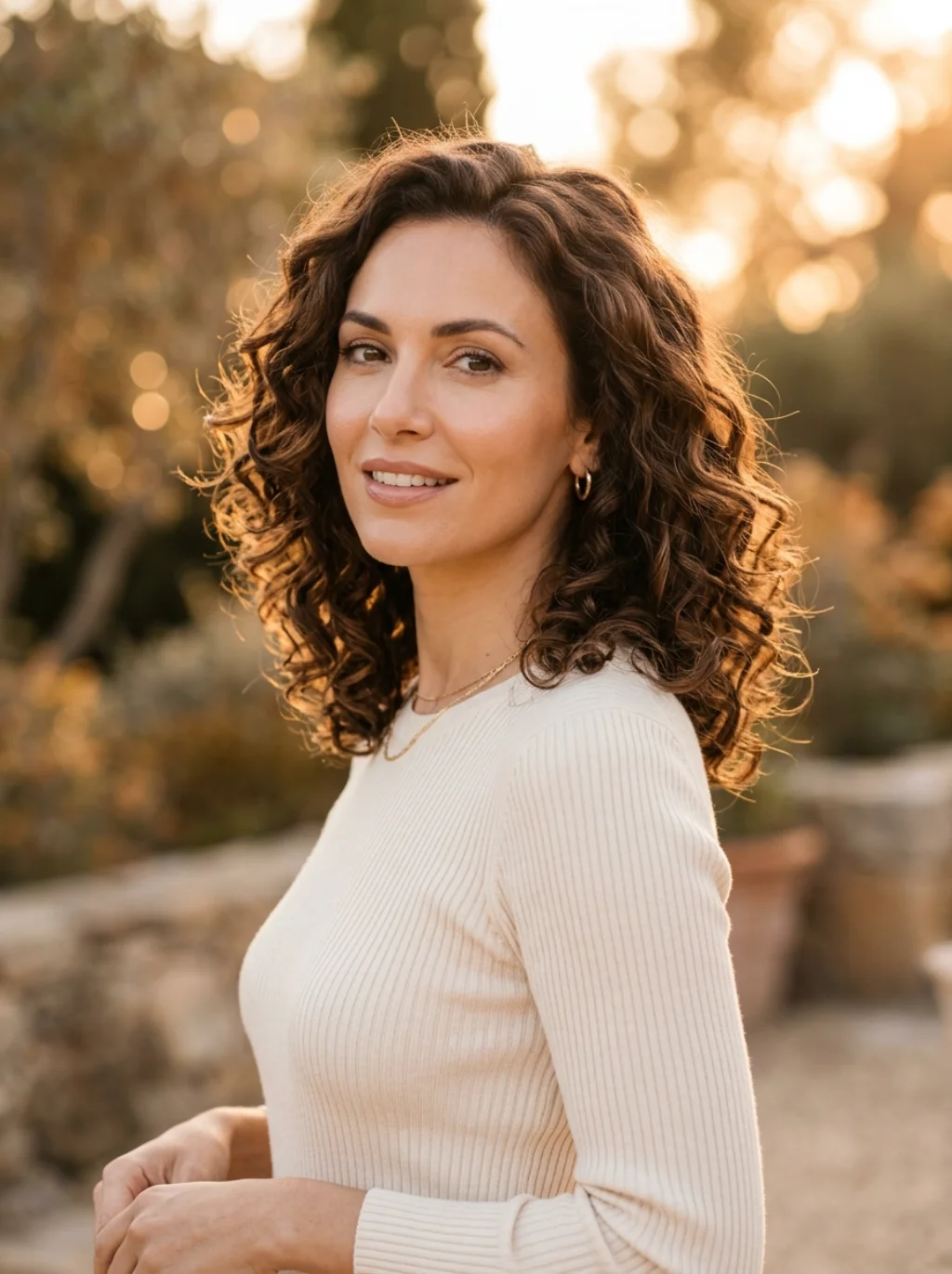 The Length Sweet Spot Between Overwhelming and Underwhelming Curls