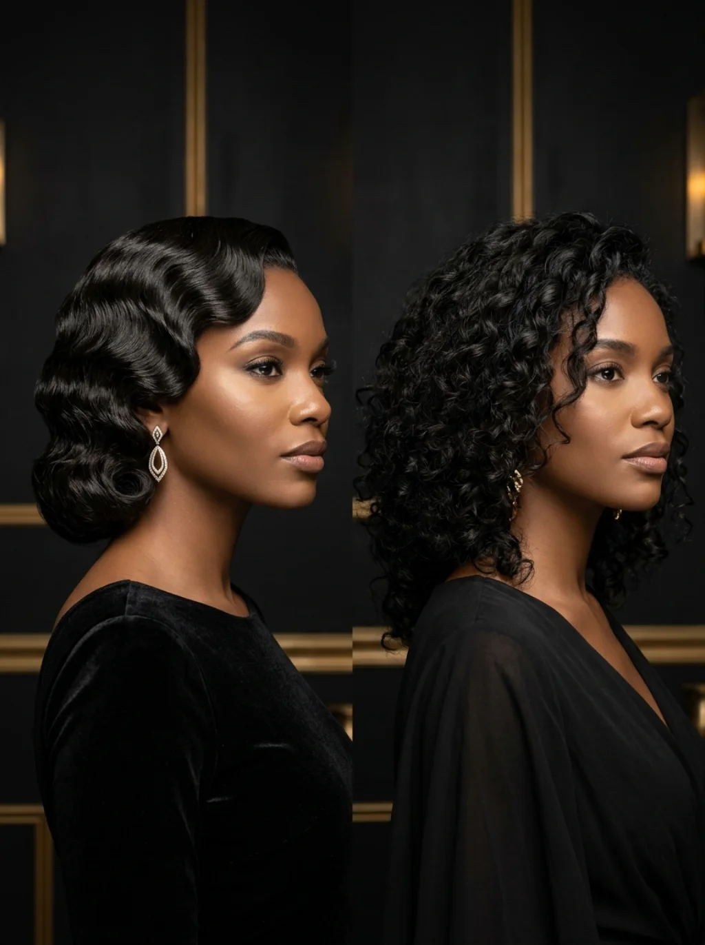 Why Sculpted Waves Outperform Loose Curls at Black Tie Events