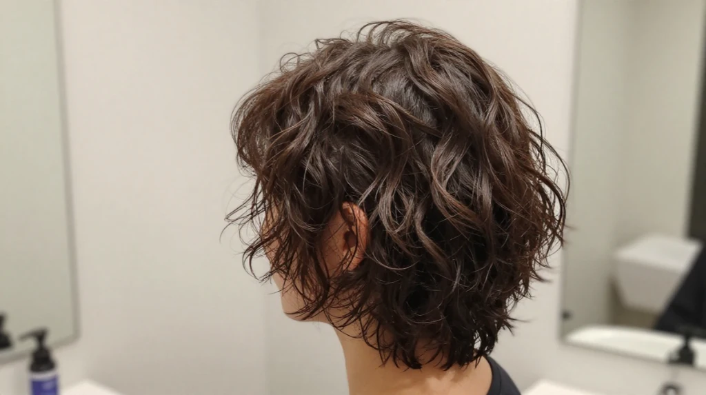 Air Dry Shag Hairstyle