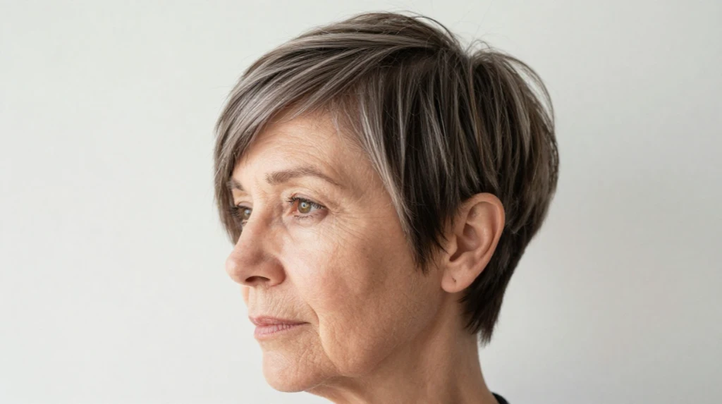 Asymmetrical Pixie for a Bold Look
