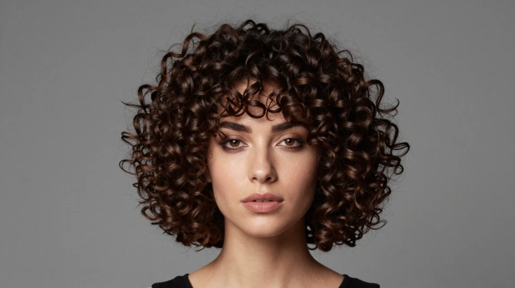 Big Curls Layered Bob