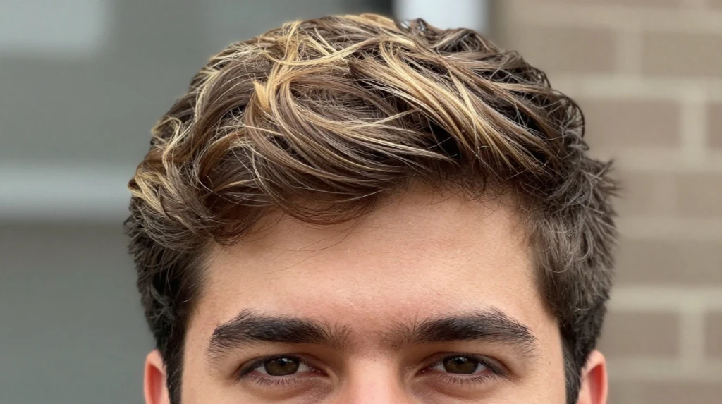 Blonde Highlights for Dark Hair