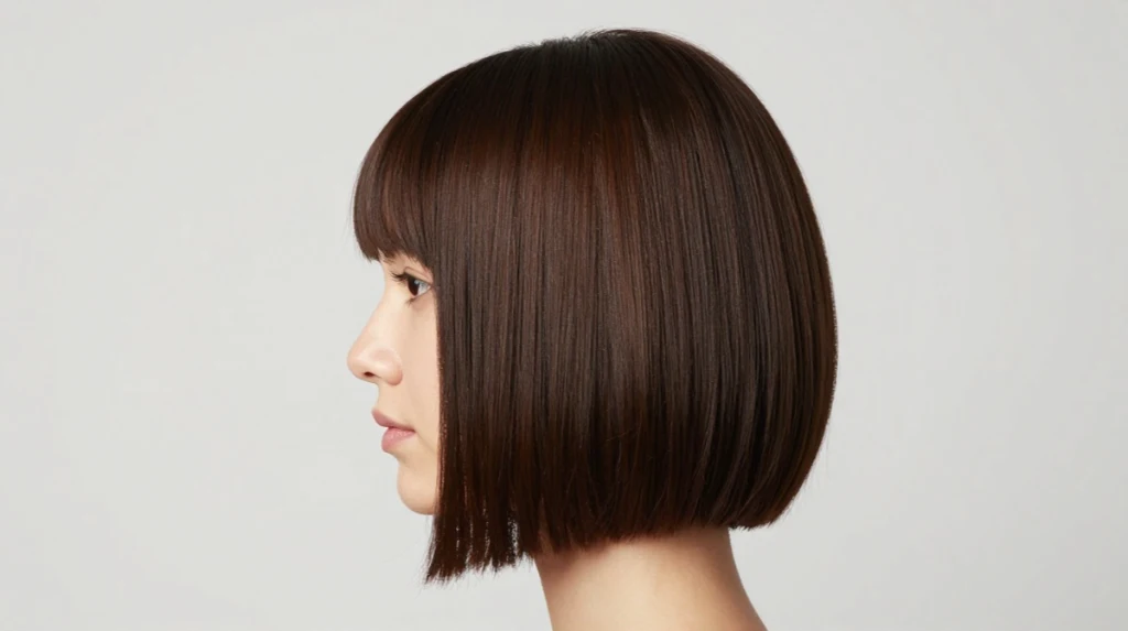 Blunt Bob for Thick Hair