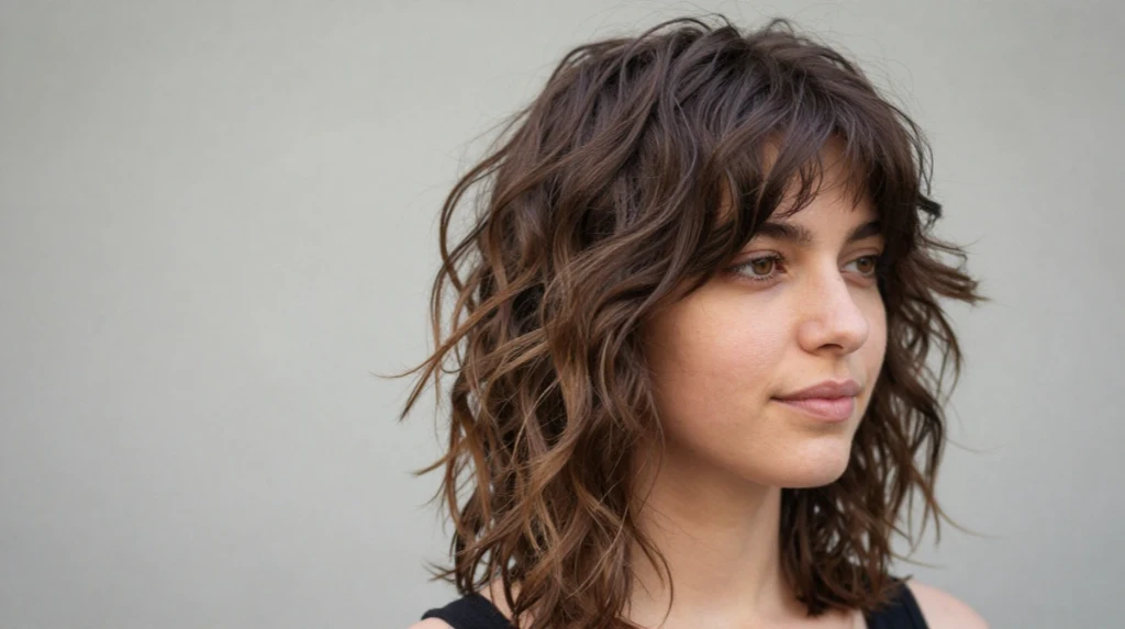 Bohemian Shag Hair
