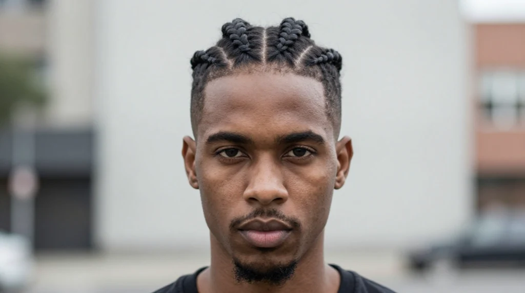 Cornrow Mohawk
