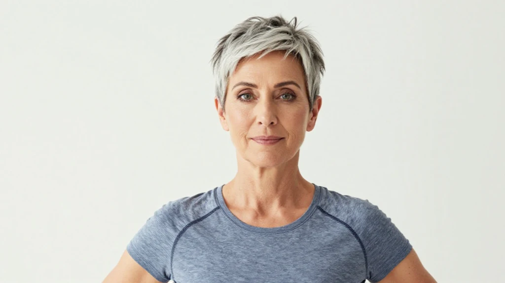 Cropped Cut With Tapered Sides