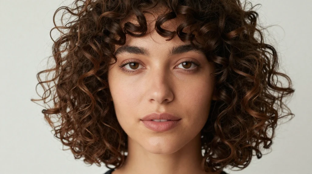 Curly Bob for Fine Hair
