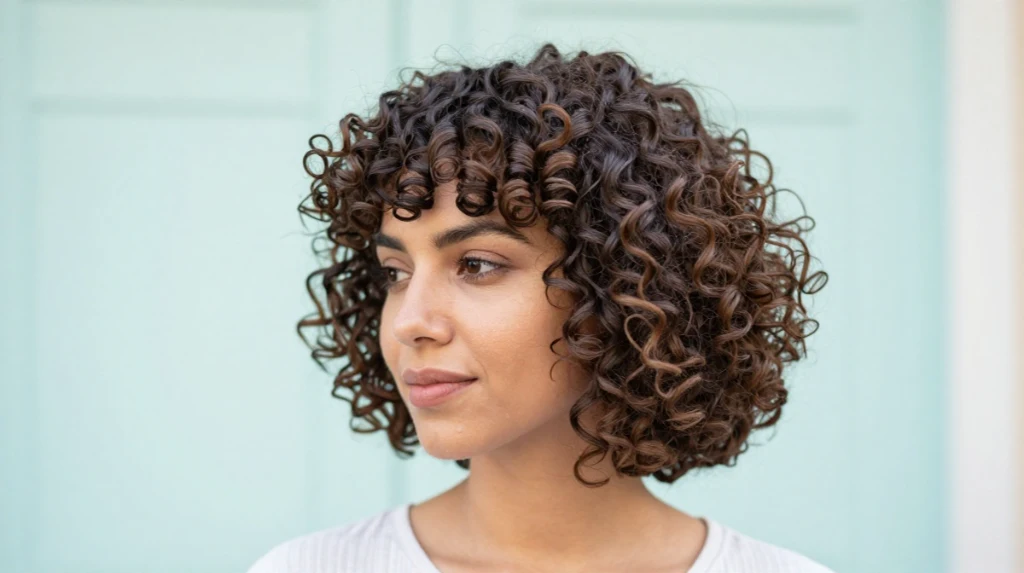 Curly Bob for Spring