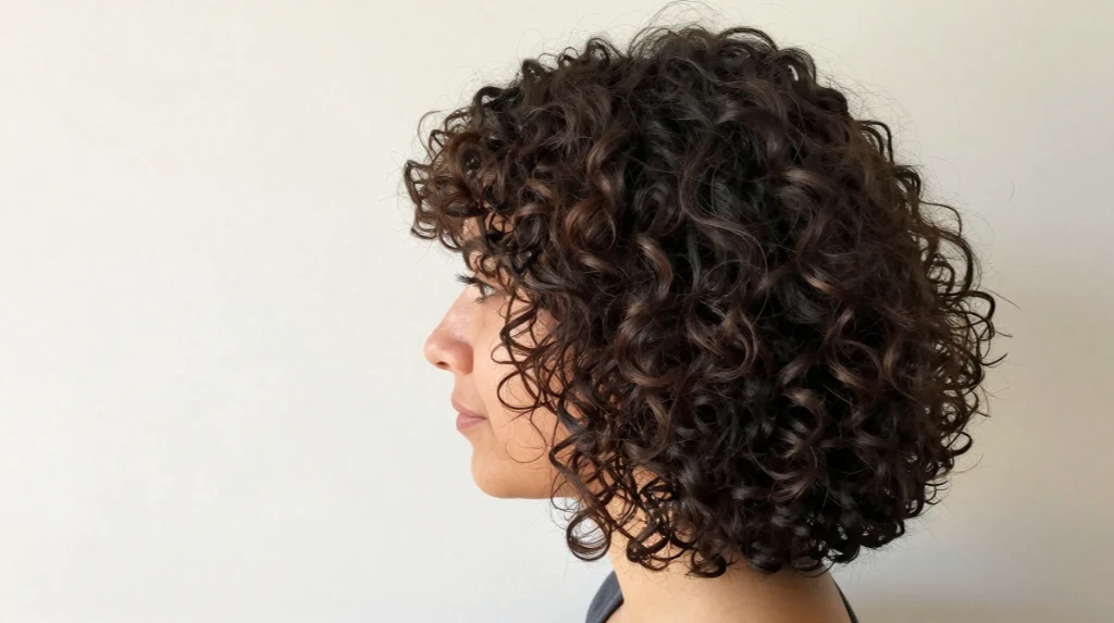 Curly Bob for Thick Hair