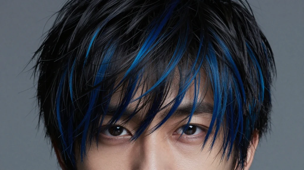 Electric Blue Highlights
