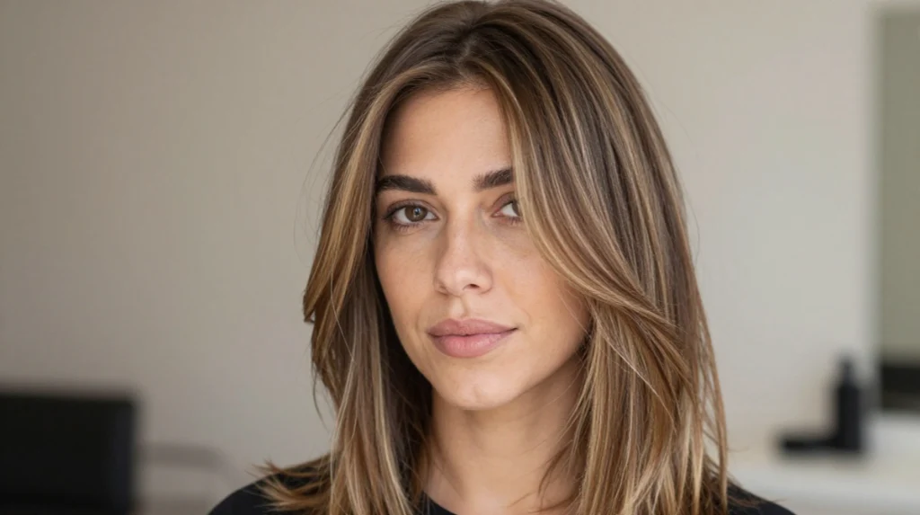 Face Framing Highlights