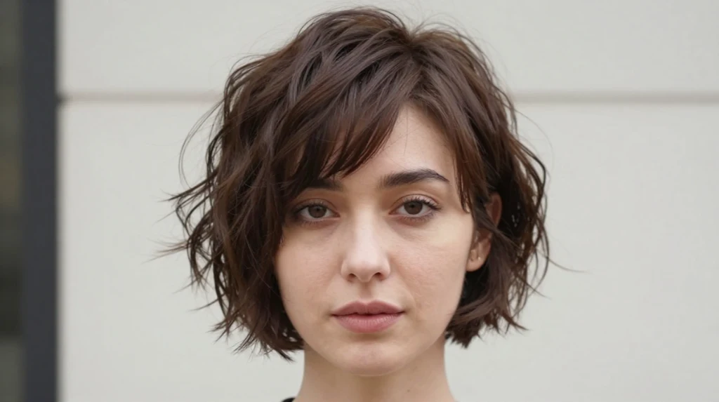 Face Framing Pixie With Waves