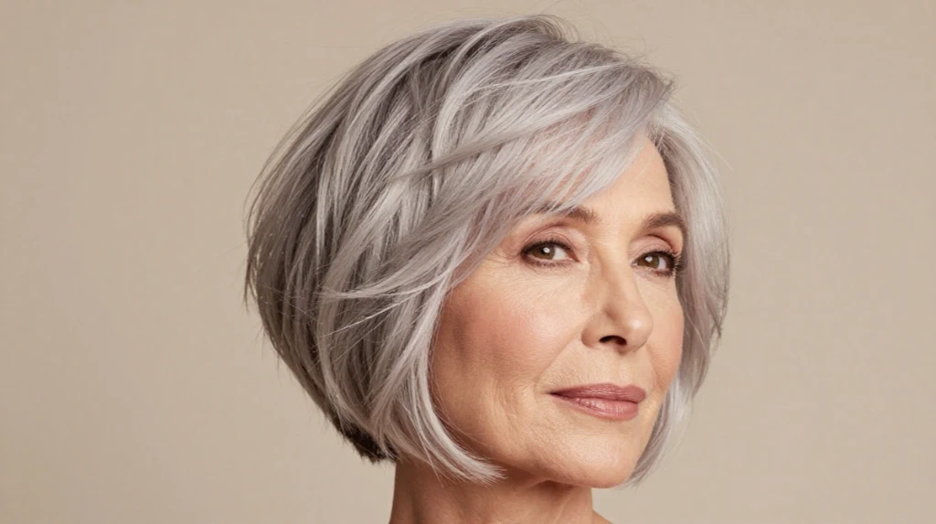 Feathered Short Bob
