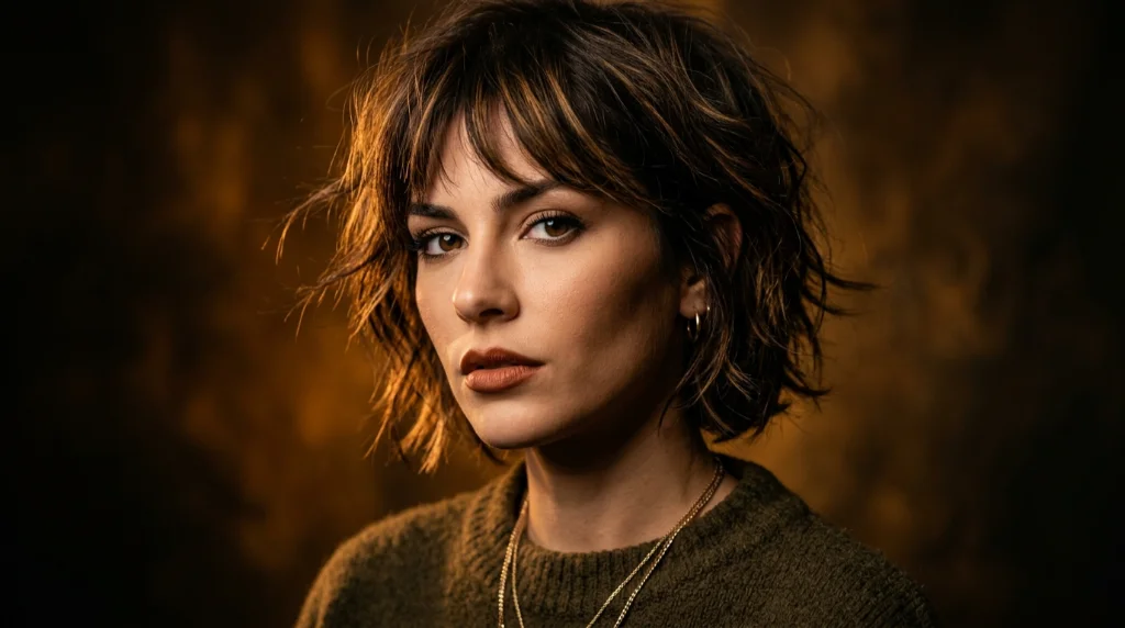 short shag with bangs ideas