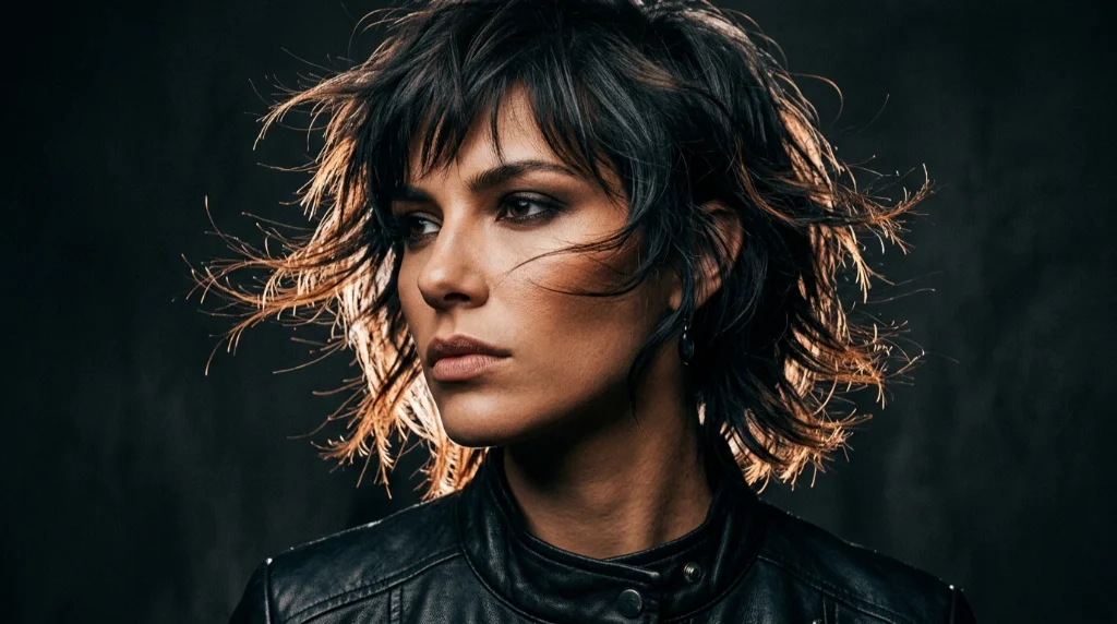 short wolf cut