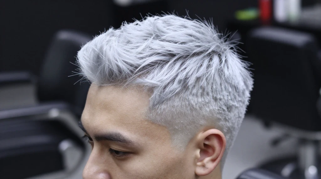 Icy Silver Fade