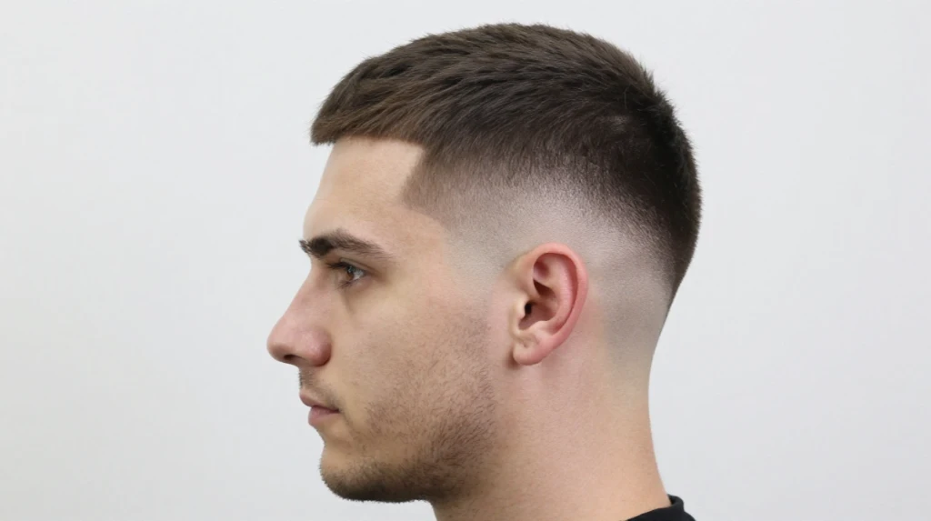 Light Stubble with Skin Fade