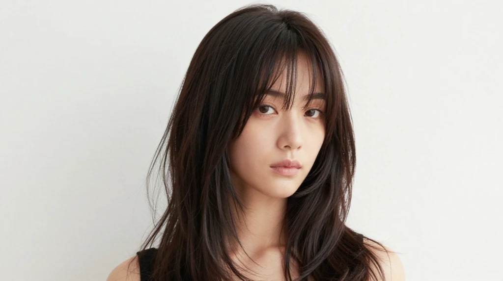 Long Layers with Face Framing