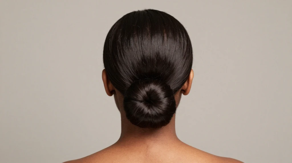 Low Bun Updo