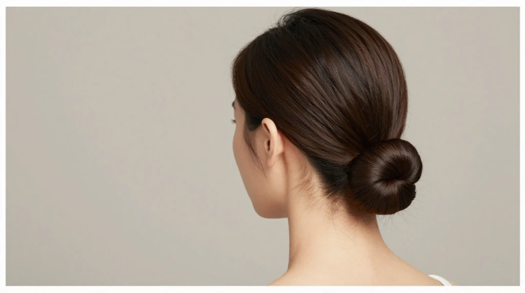 Low Bun with Long Hair