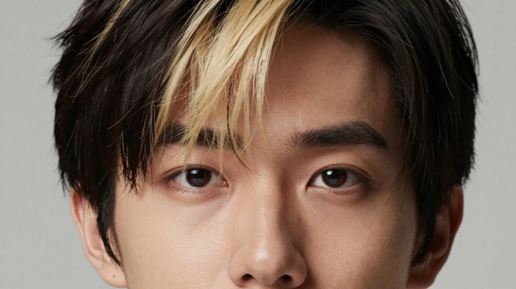 Money Piece Blonde Streak