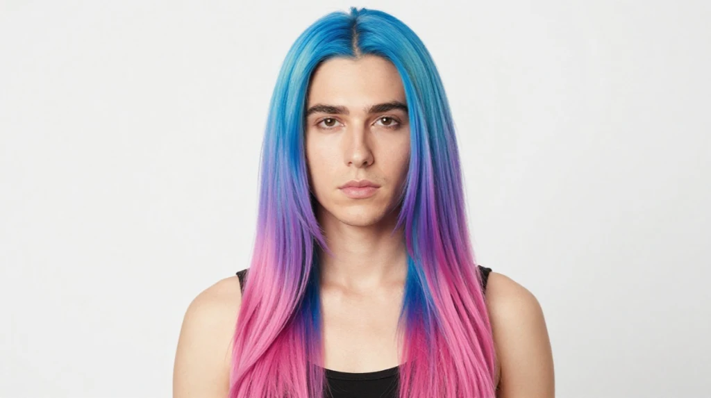 Rainbow Dip Dye