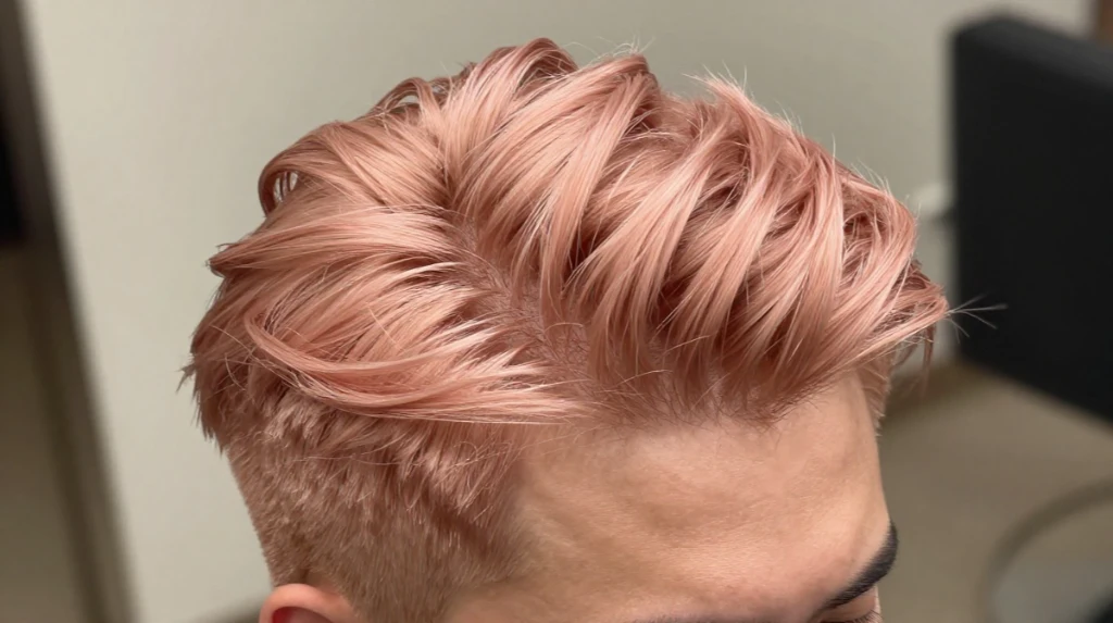 Rose Gold Quiff