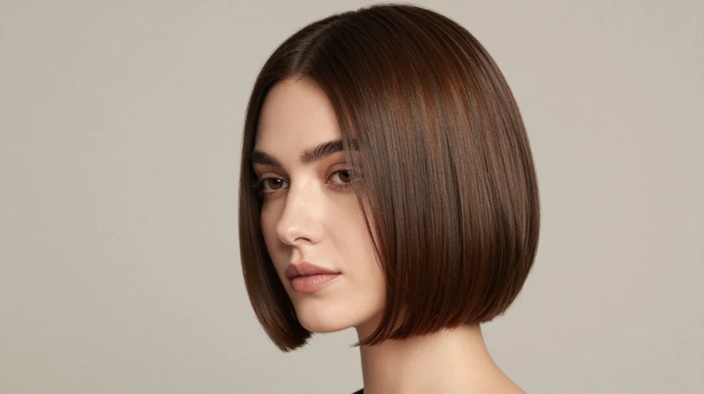 Short Hair With a Side Part