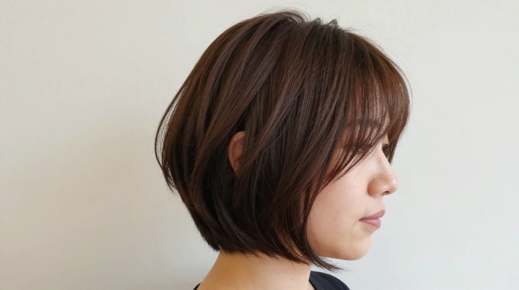 Short Layered Bob