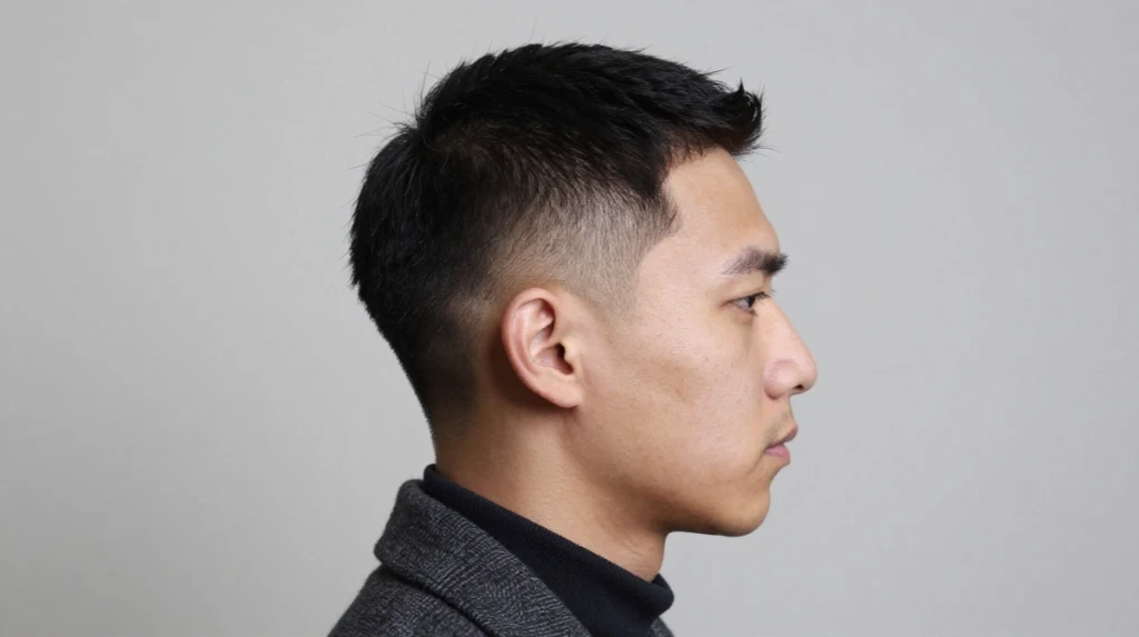 Side Part Short Cut