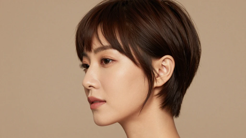 Side Swept Fringe Crop