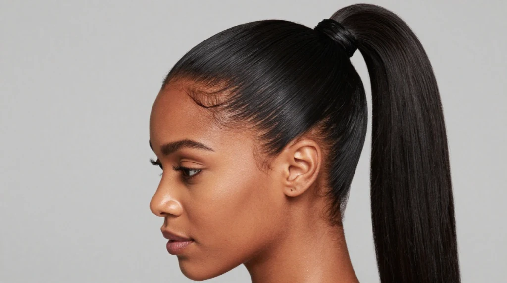 Sleek High Ponytail